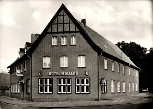 Ak Nordhorn in der Grafschaft Bentheim, Hotel Möllers