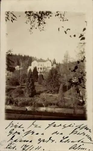 Foto Ak Lutherstadt Eisenach in Thüringen, Gesamtansicht, Villa