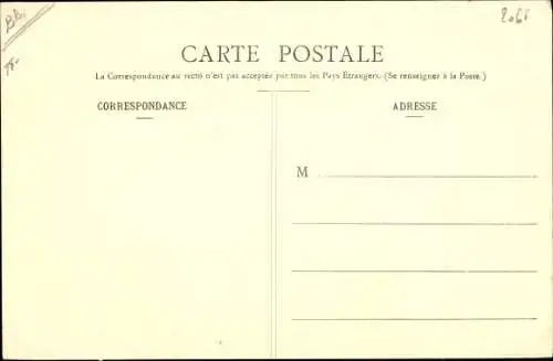 Ak Französisches Kriegsschiff Jules Ferry