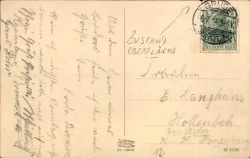 Ak Grube in Holstein, Straßenpartie