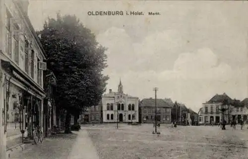 Ak Oldenburg in Holstein, Markt