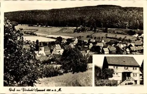 Ak Flörsbach Flörsbachtal im Spessart, Gasthaus zum Stern, Gesamtansicht