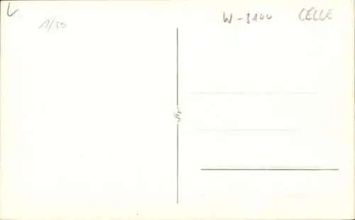 Ak Celle in Niedersachsen, Teilansicht, Fachwerkhäuser, Vereinsbank Celle