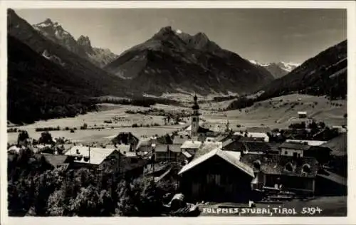 Ak Fulpmes in Tirol, Gesamtansicht, Kirche