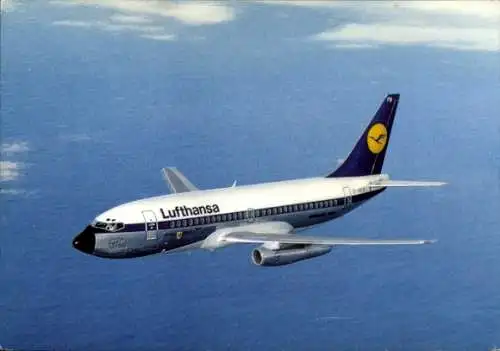 Ak Deutsches Passagierflugzeug, Lufthansa Boeing B737, City Jet, D ABFB