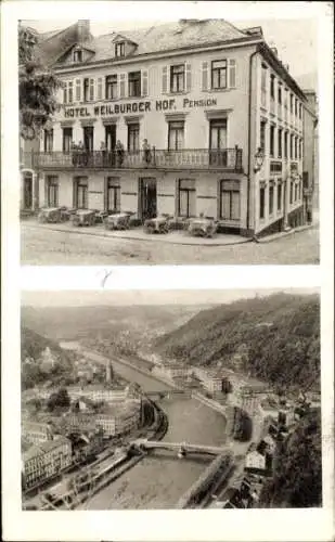 Ak Bad Ems an der Lahn, Hotel Weilburger Hof, Panorama