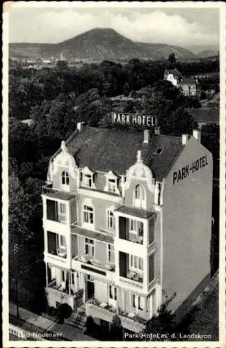 Ak Bad Neuenahr, Park-Hotel, Burg Landskron