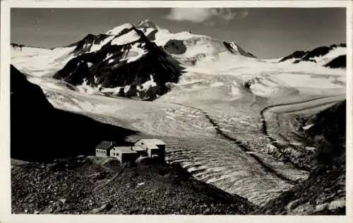 Ak Eggenstall Sankt Leonhard im Pitztal Tirol, Braunschweiger Hütte