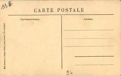 Ak Joinville le Pont Val de Marne, Normale Schule für Gymnastik und Fechten, Rettungsübung