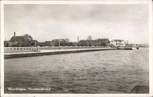 Ak Vlaardingen Südholland, Maasboulevard