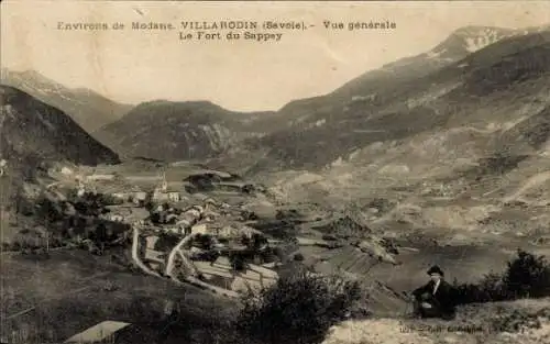 Ak Villa Rodin Savoie, vue generale, Le Fort du Sappey