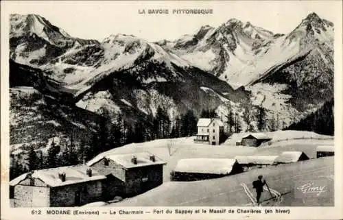 Ak Le Charmaix Savoie, Fort du Sappey, Massif de Chavieres (en hiver)