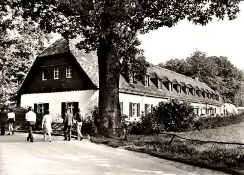 Ak Moritzburg Sachsen, HO-Gaststätte, Hotel Waldschänke