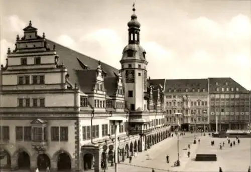 Ak Leipzig in Sachsen, Altes Rathaus