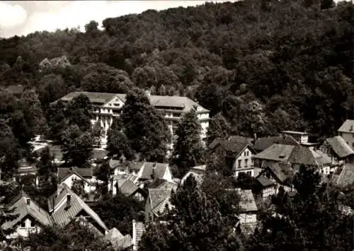 Ak Bad Liebenstein im Thüringer Wald, Teilansicht, Kurhaus