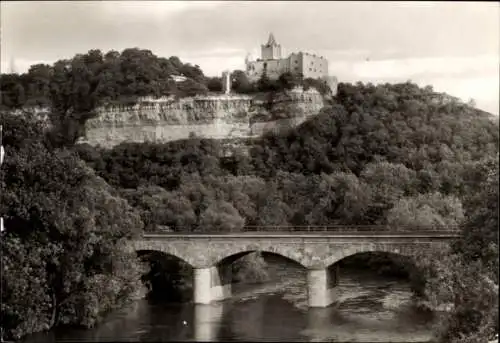 Ak Bad Kösen Naumburg an der Saale, Rudelsburg