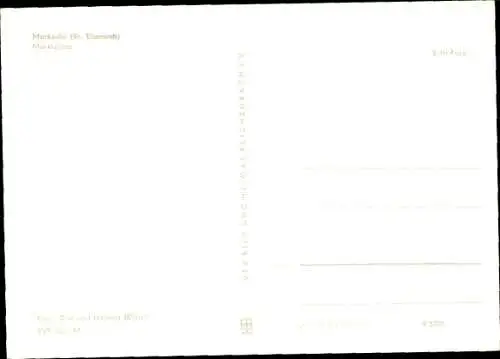 Ak Marksuhl in Thüringen, Marktplatz, Kirche