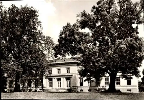 Ak Marxwalde Neuhardenberg in Brandenburg, Schloss, Oberschule, Kulturelles Zentrum