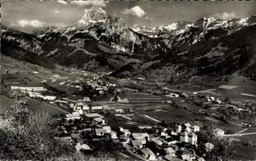 Ak Bernex Haute Savoie, Dent d'Oche, Gesamtansicht