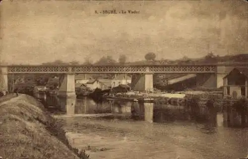 Ak Segré Maine et Loire, Viaduc