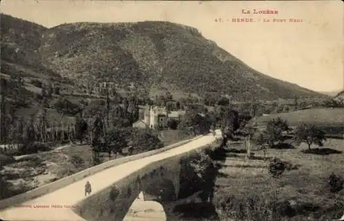 Ak Mende Lozère, Pont Neuf