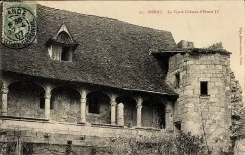 Ak Nérac Lot et Garonne, Vieux Chateau d'Henri IV