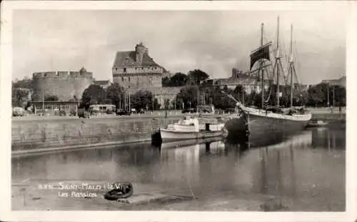 Ak Saint Malo Ille et Vilaine Bretagne, les Bassins