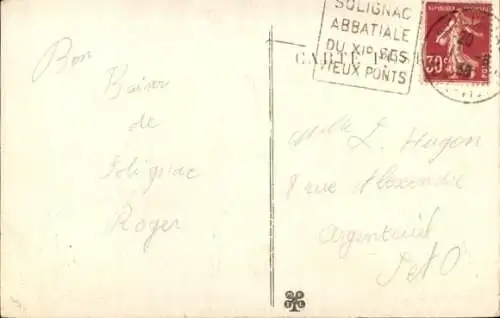 Ak Solignac Haute Vienne, l'Abside