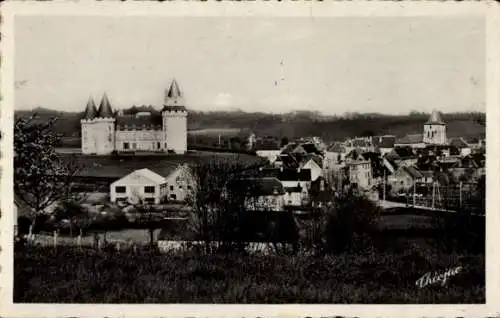 Ak Coussac Bonneval Haute Vienne, vue generale