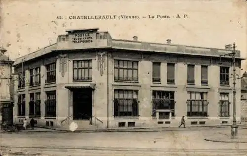 Ak Châtellerault Vienne, Post