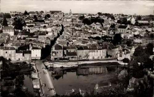 Ak Poitiers Vienne, Pont Joubert, Gesamtansicht