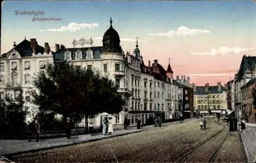 Ak Thionville Diedenhofen Lothringen Moselle, Brückenstraße