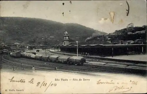 Ak São Paulo Brasilien, Alto da Serra