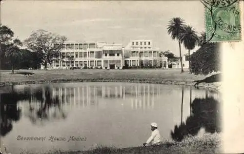 Ak Chennai Madras Indien, Regierungsgebäude