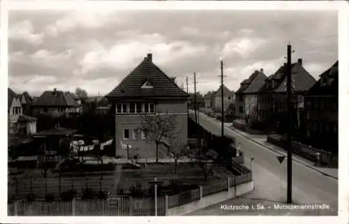 Ak Dresden Klotzsche, Mutschmannstraße