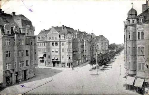 Ak Głogów Glogau Schlesien, Hohenzollernstraße
