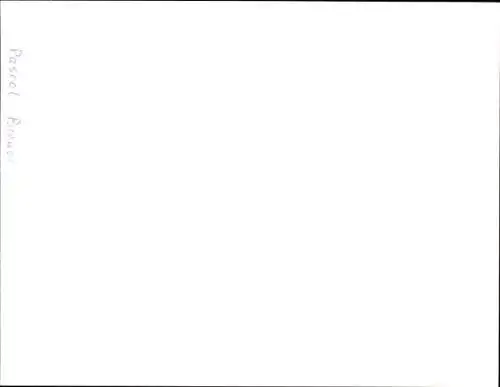 Ak Schauspieler Pascal Breuer, Portrait, Autogramm