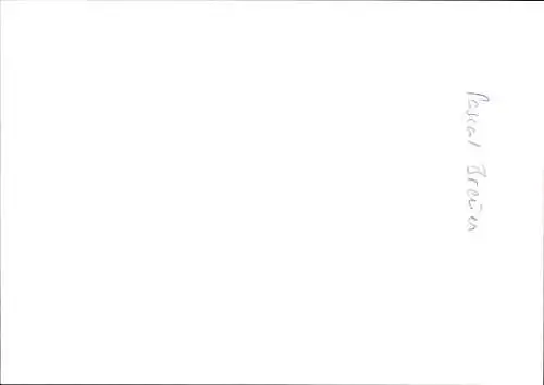 Ak Schauspieler Pascal Breuer, Portrait, Autogramm