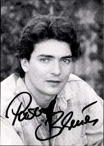 Ak Schauspieler Pascal Breuer, Portrait, Autogramm