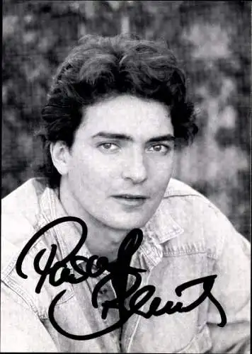 Ak Schauspieler Pascal Breuer, Portrait, Autogramm