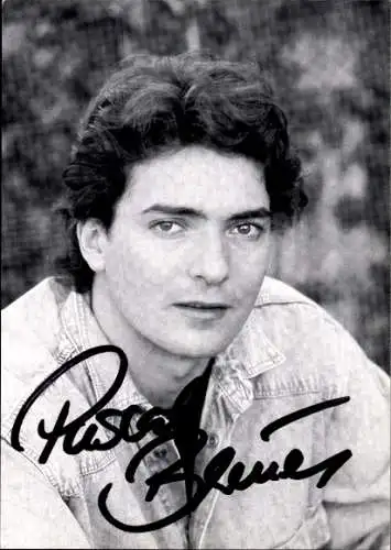 Ak Schauspieler Pascal Breuer, Portrait, Autogramm