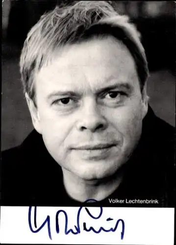 Ak Sänger Volker Lechtenbrink, Portrait, Autogramm