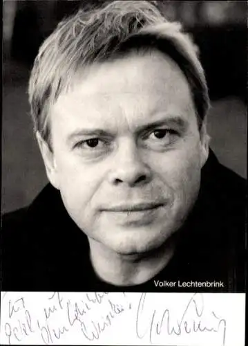 Ak Sänger Volker Lechtenbrink, Portrait, Autogramm