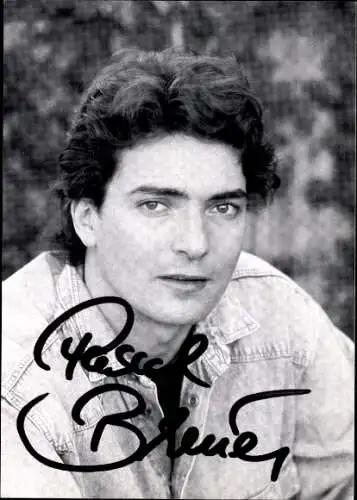 Ak Schauspieler Pascal Breuer, Portrait, Autogramm