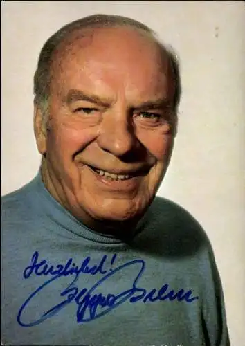 Ak Schauspieler Beppo Brem, Portrait, Autogramm