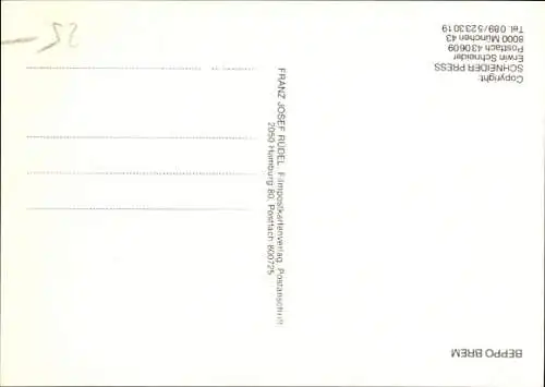 Ak Schauspieler Beppo Brem, Portrait, Autogramm