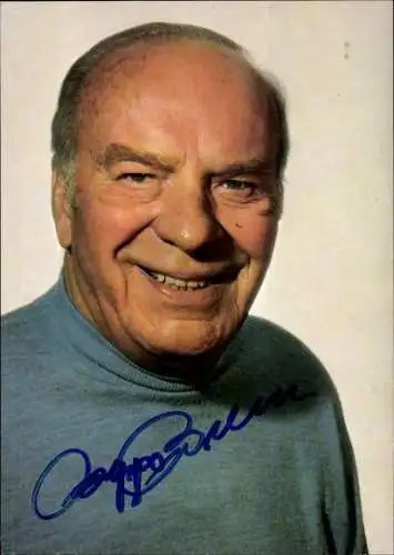 Ak Schauspieler Beppo Brem, Portrait, Autogramm