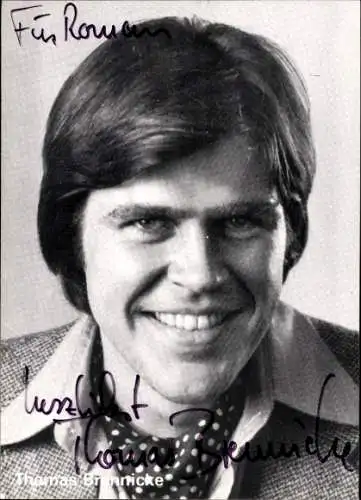 Ak Schauspieler Thomas Brennicke, Portrait, Autogramm