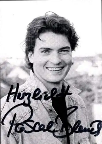 Ak Schauspieler Pascal Breuer, Portrait, Autogramm