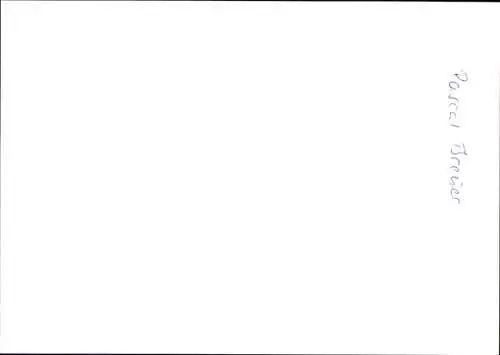 Ak Schauspieler Pascal Breuer, Portrait, Autogramm